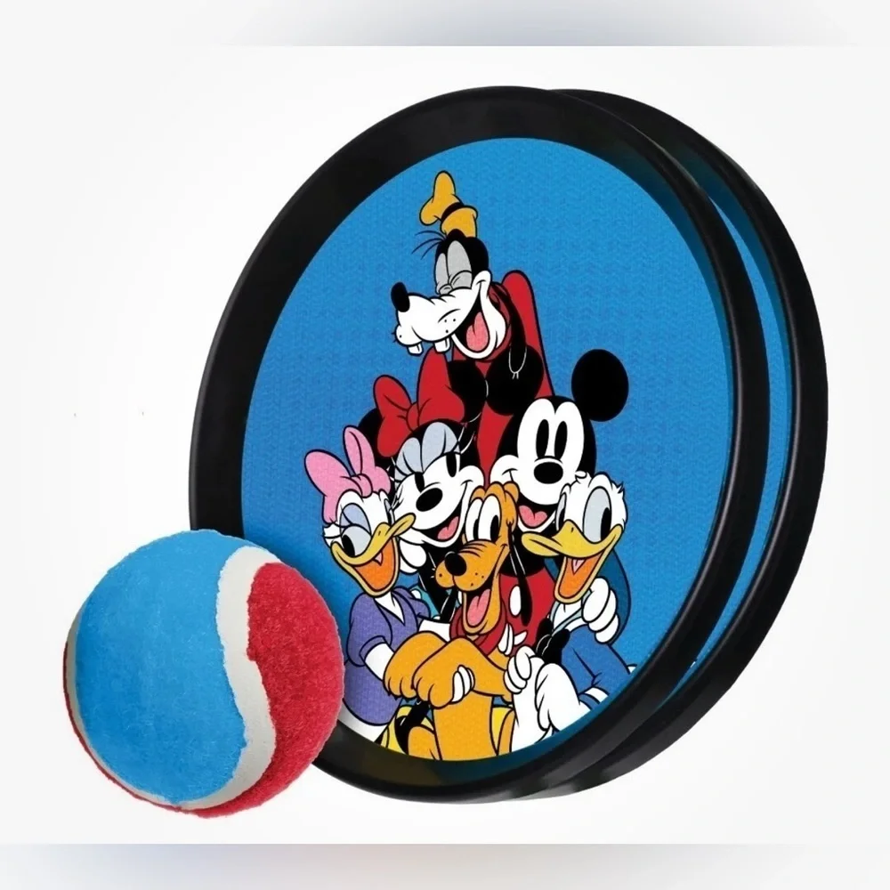 Disney Mickey and Friends Toss & Catch Game - Blue and Red